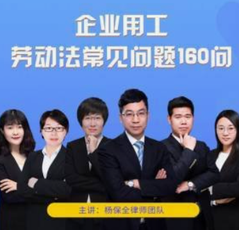 杨保全：劳动法常见问题160问-云端汇ZAL