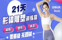 Rosie的私教课：21天减脂塑形训练营-云端汇ZAL