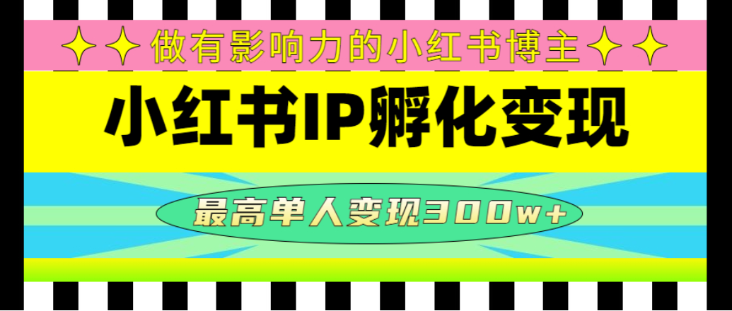 某收费培训-小红书IP孵化变现-云端汇ZAL